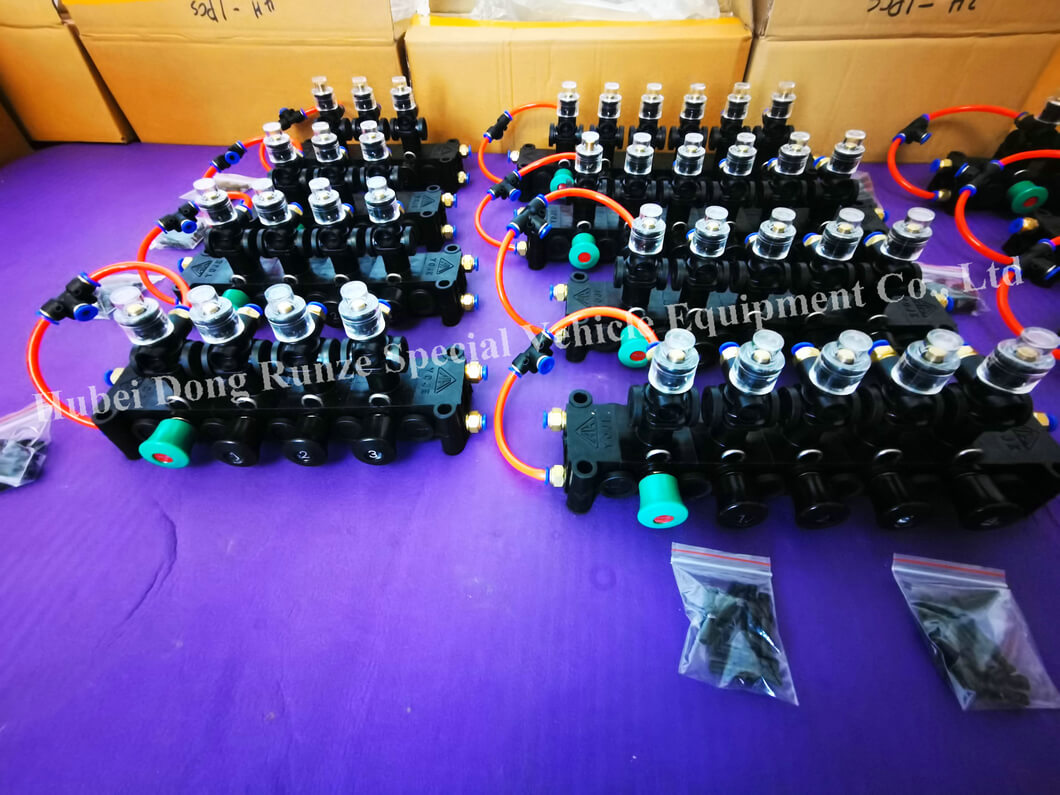 Plastic Pneumatic Control Block Valves for Fuel Tanker (23) Plastic Pneumatic Control Block Valves for Fuel Tanker (23)