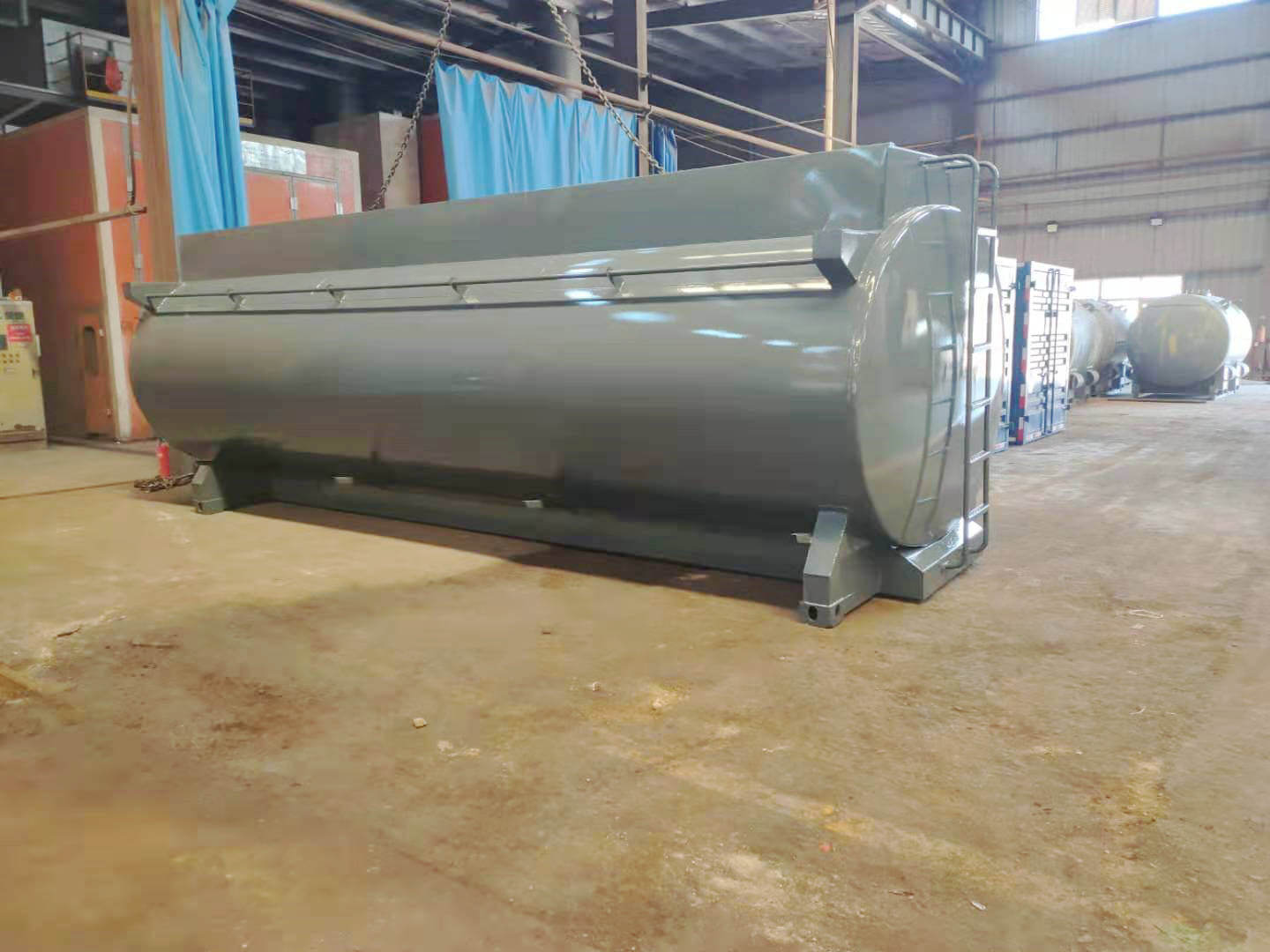 Lining PE Petrochemicals transport iso tank Container (7) Lining PE Petrochemicals transport iso tank Container (7)