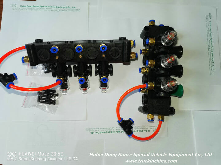 Pneumatic control units valve for fuel tanker (5) Pneumatic control units valve for fuel tanker (5)