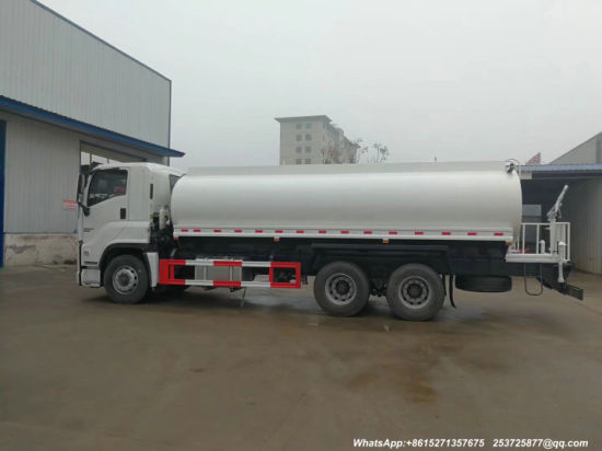 Isuzu-Truck Mounted Water Bowser (Water Tank Sprinckle for Drinking Water And Non Drinking Water - Wast water 15m3 -20m3)