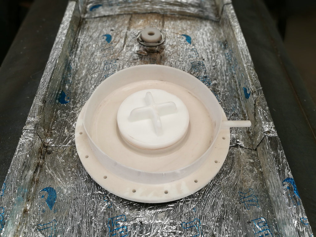 SS304, SS316L Stainless Steel Manhole Cover for Sulfuric Acid Tank, Dust Tank, Chemical Tanker Truck