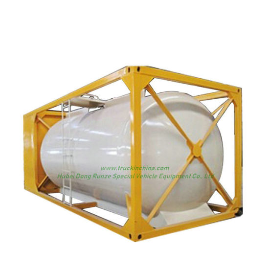 Bulk Cement ISO Tank Container 20FT Customize with Air Pump Transportation of Bulk Cement/Flour/Coal/Plaster etc. Powder