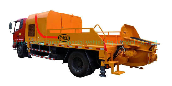 King Run Truck Mounted Concrete Pump 30-90m3 / H Rhd. LHD. 4X2.4X4