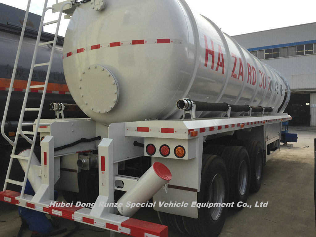 Vacuum Sewage Suction Tanker Waste Collection Suction Sewage Tanker 6000 Gallon