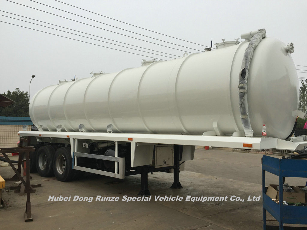 2 Axles Vacuum Tanker Trailer 20cbm