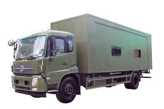 King Run Mobile Fast Food Truck for Military Troops Field Cooking 4X2 Optional Offroad 4X4