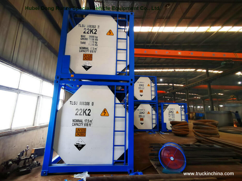 T14 ISOTANK sulfirc acid tank containers (18) T14 ISOTANK sulfirc acid tank containers (18)