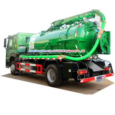  SINOTRUCK HOWO Combined Jet Suction Trucks- 10000Liters Sewage+2000Liters Clean Water 