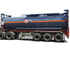 30FT Thionyl Chloride HCL Acid Tank Containers 21KL Q235B+PE