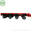 Customize 150 Ton Multi Axle Modular Lowboy Semi Trailer with Hydraulic Suspension Steering Axle