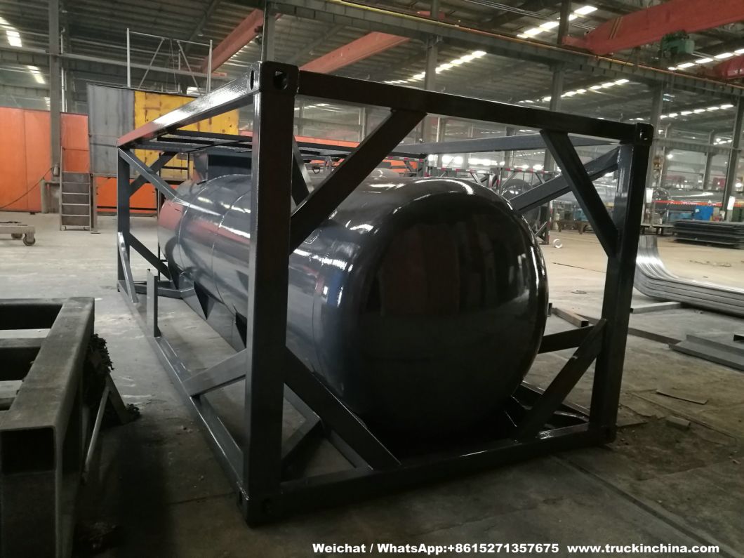 Customized Tank Container Sulfuric Acid Isotank (H2SO4 tank container) 20FT, 30FT 15m3-20m3