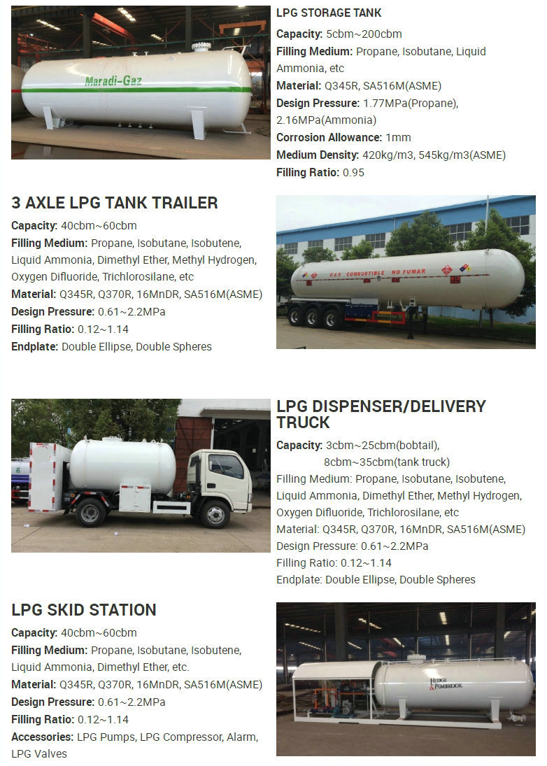 Wholesale Ft Iso Propane Ch Lpg Tank Container Propane Isobutane