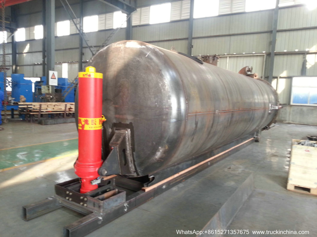Emptying Slurry Tanks Body Upper Kit SKD for Customer Built Suction Cesspool Sludge Sewer Waste Vacuum Suction Truck 3, 000L -20, 000L