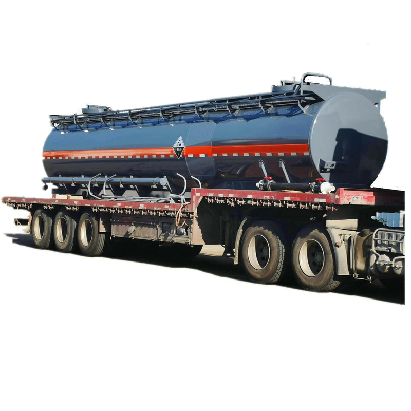 Wholesale Lined Pe Tank Trailer For Transport Hydrochloric Acid Hcl