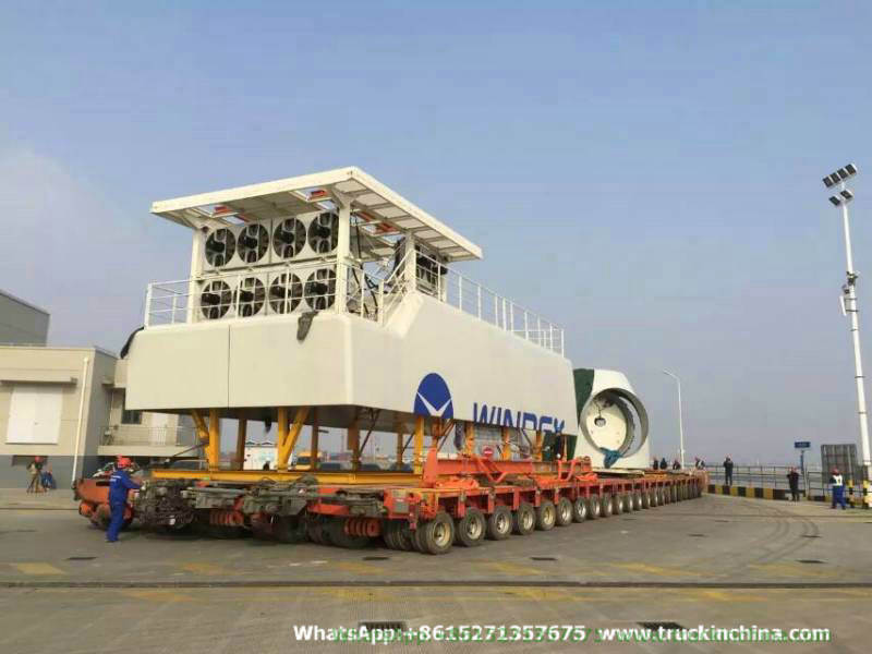 Multi Axle Steering Axle Low Bed Trailer (5-6 Axles Hydraulic Modular)