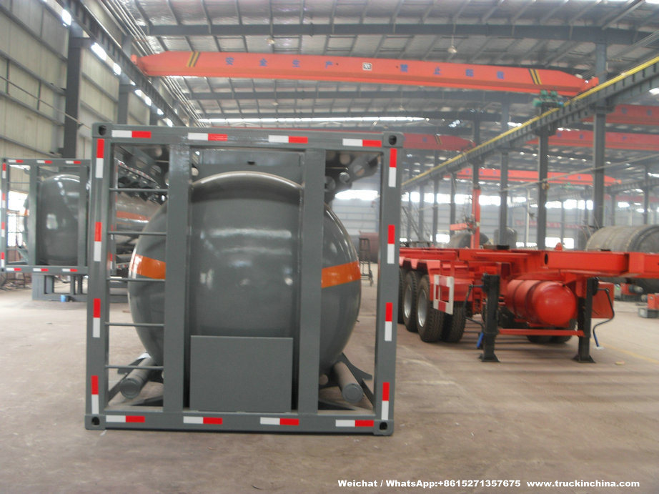 Class 3 Toxic Chemical Isotank (30FT Tank Container) for Trichlorosilane Sihcl3 Sicl4 Ticl4 Pcl3 25cbm-30cbm