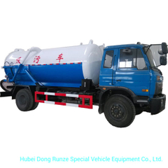 Vacuum Sewage Suction Tanker Truck Tank Effective Capacity 10500 (L) Carbon - Stainless Steel Rhd or LHD 4X4 - 4X2