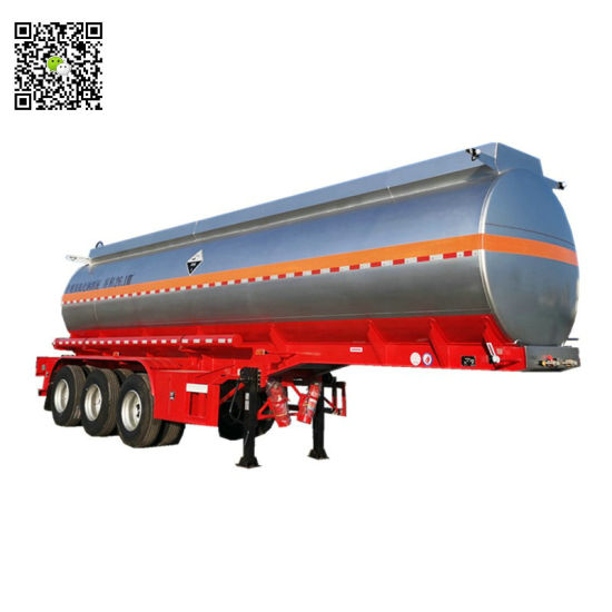 Stainless Tank Trailer 36000L~42000L for Road Transport Liquid Food, Chemical, Oil, Milk (3 Axle Road Tanker Trailer)