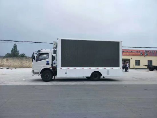 DFAC Truck Mounted Mobile LED-Advertising Optional Ifting Screen 4X4.4X2 LHD. Rhd