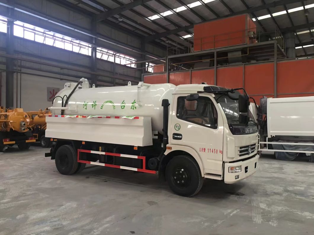 High Pressure Jetting Combined Sewer Truck 3cbm Vacuum Sewage Tank 1cbm Jetting Water Tank Rhd or LHD 4X4 - 4X2