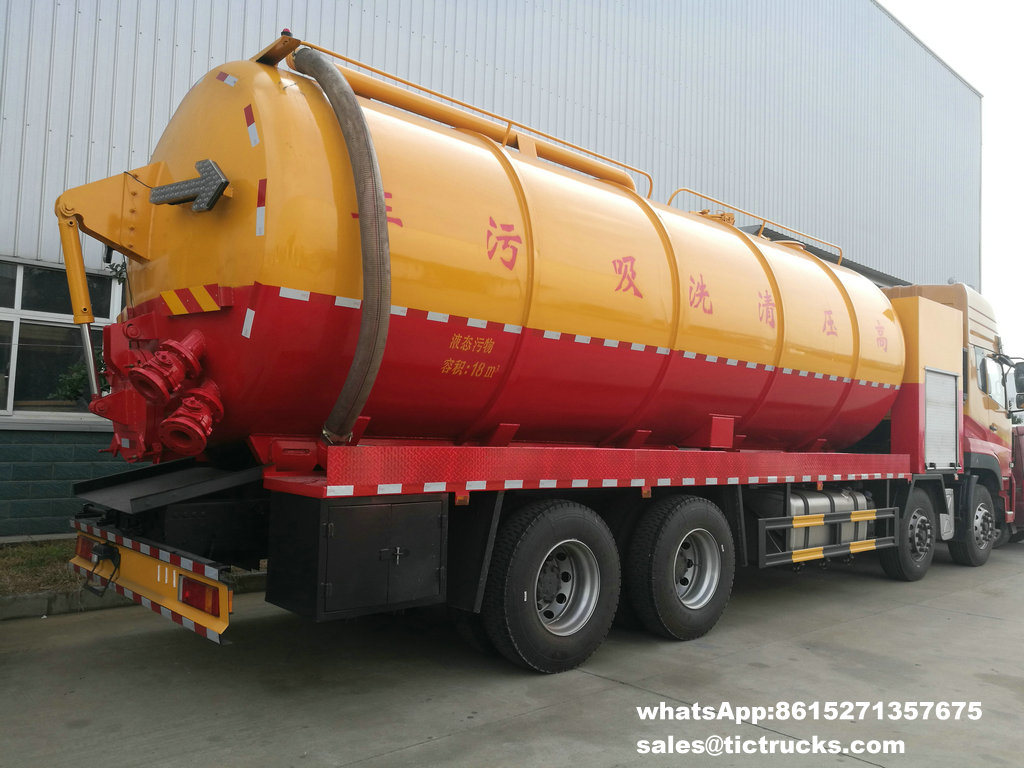 Septic vacuum Sewage Sludge Tank Body Customizing for Truck Mounted
