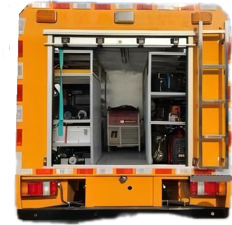 JMC Emergency Rescue Equipment Vehicle For Fighting Floods with Drainage Pump 500M3/h