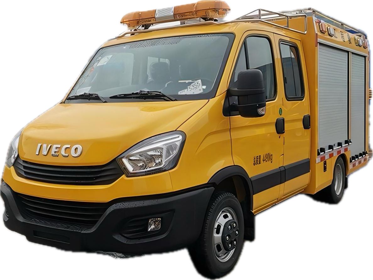 Iveco Maritime Rescue Truck With Water Rescue Equipment