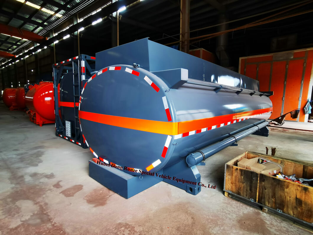 Lining PE Petrochemicals transport iso tank Container (10) Lining PE Petrochemicals transport iso tank Container (10)