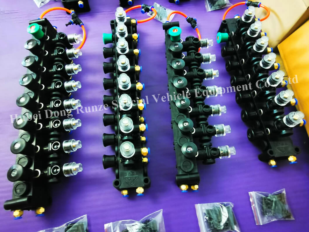 Plastic Pneumatic Control Block Valves for Fuel Tanker (67) Plastic Pneumatic Control Block Valves for Fuel Tanker (67)