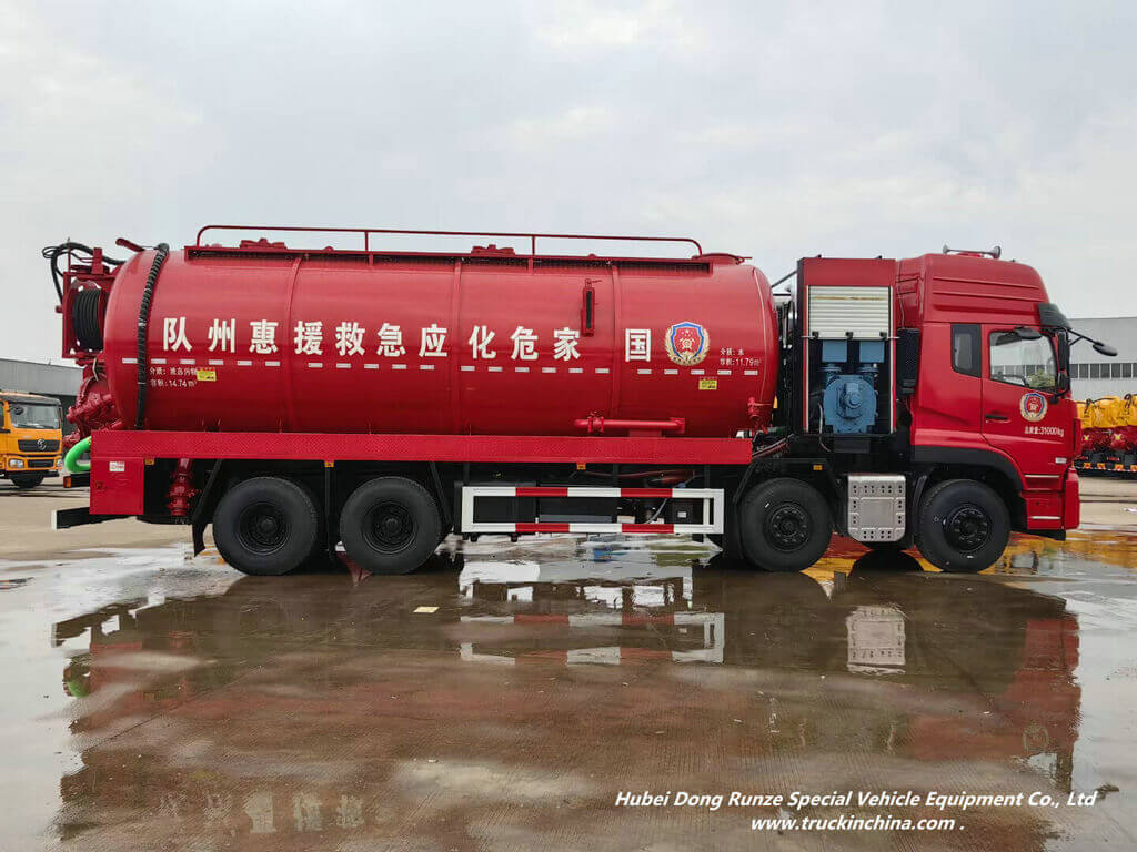 Wholesale Dongfeng Ton Hydrovacs Vacuum Hydro Excavation Vehicle