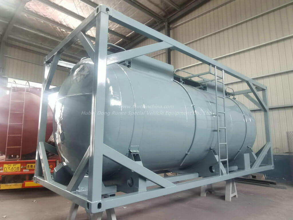 20Ft Nitric Acid (Hno3)Tank Container Pure 1060 Aluminum Tank DAF Huu