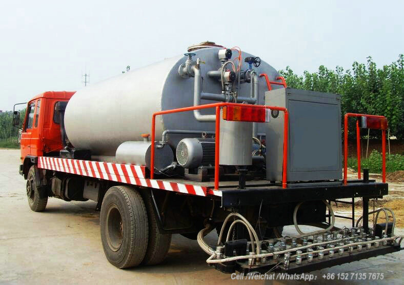 Asphalt Distributor Tank SKD for Truck with Spraying Equipment (2000L, 4000L, 5000L Bitumen Tank Asphalt Sprayer for Truck Mounted Body)