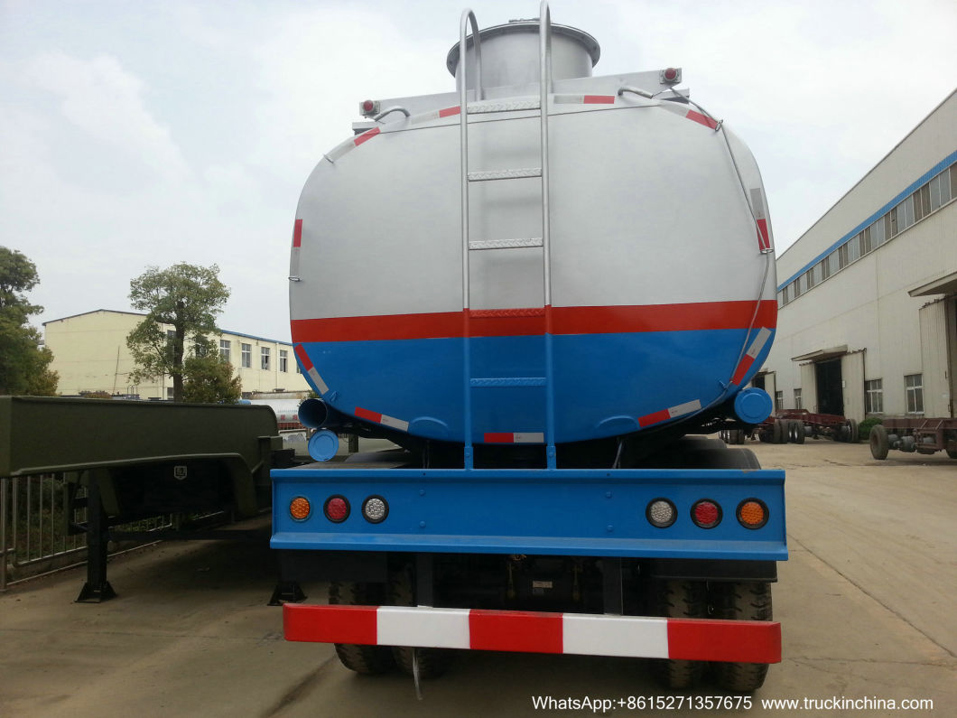 3 Axles Oil Tank Trailer (Carbon Steel/Stainless Steel Tank 5 Compartments 48, 000L for Diesel, Oil, Gasoline, Wast, Water, Petrol Road Transport)