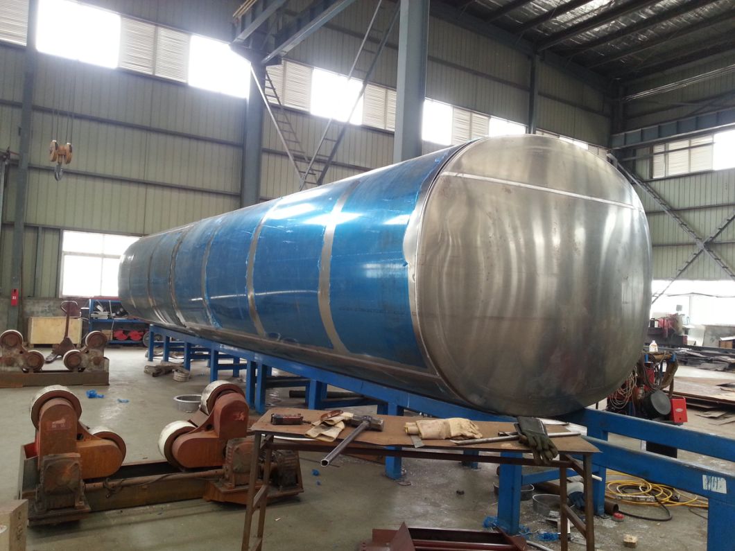 Aluminum Alloy Tank Body SKD Customizing (for Water, Methanol, Methyl Alcohol, Crude Oil, Diesel Jet a-1 Transport Tanker Truck Mounted 5m3-30m3)