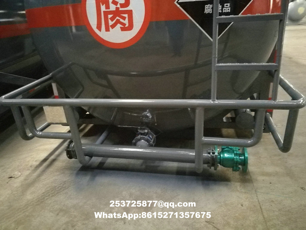 Chemline Lined Tank Customized Swap Body (ISOTANK) for Transport Strongly Acidic Hydrochloric Acid, Sodium Hypochlorite (HCl, NaOH, NaCLO, HF, H3PO4)