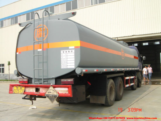 Dongfeng Chemical Tanker Truck Hydrochloric Acid Tank (16000 -25000Liters Steel Lined LLDPE Tank) for Chemical Factory Transport