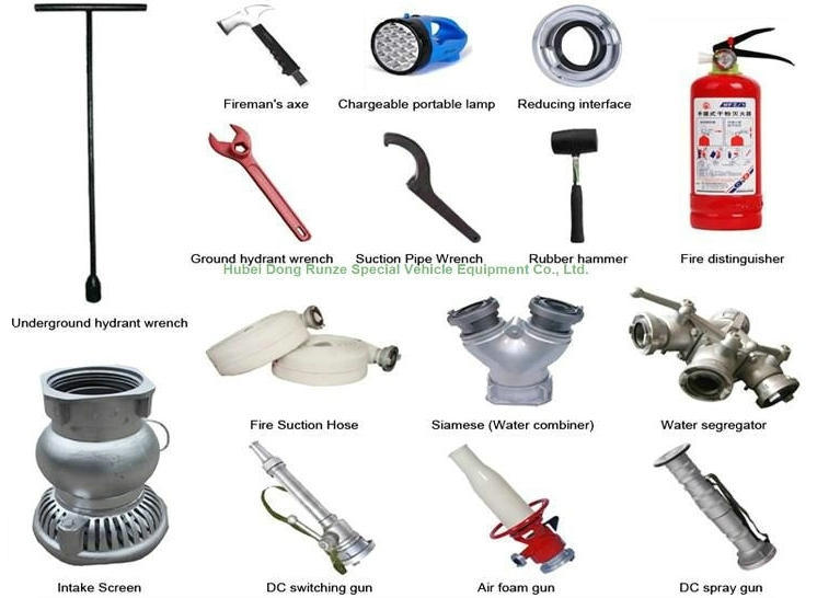 4X4 All Wheel Drive Water Tank Fire Truck