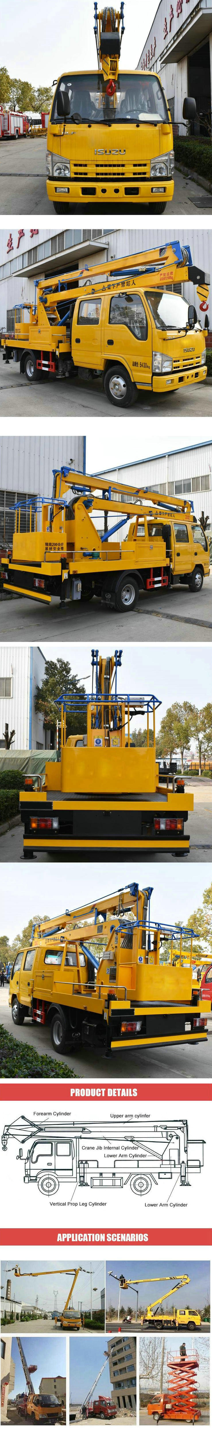 Isuzu14-18 Meters Aerial Work Platform Truck