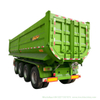4 Axle 45 Cubic Meters Clinker and Gravel Tipper Trailer 60t~90t for Africa