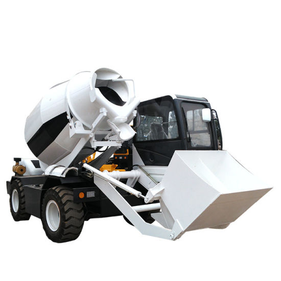 Portable Self Loading Concrete Mixer Truck (4M3 Transit Mixer Tank)