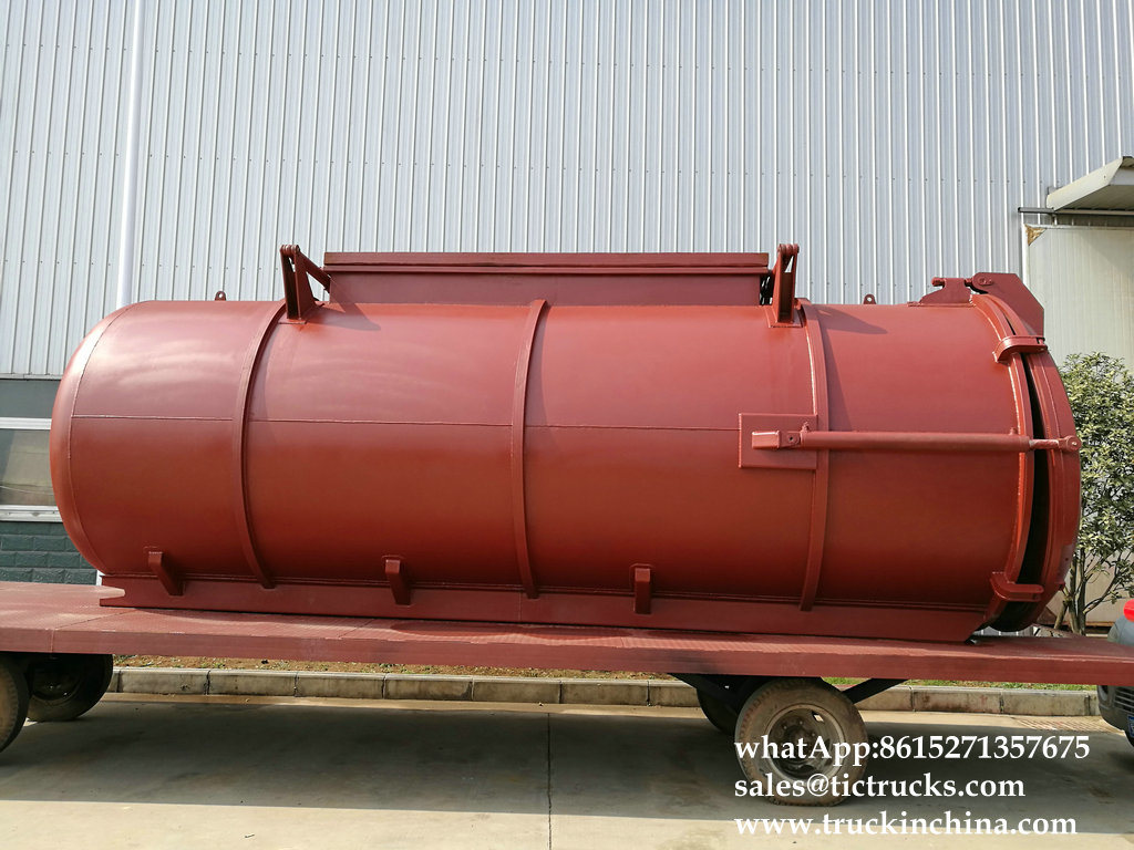 Septic vacuum Sewage Sludge Tank Body Customizing for Truck Mounted