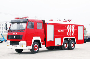 Sinotruk Steyr King Fire Fighting Truck/ Fire Engine Truck with 8.5+2.66cbm Water Foamtank