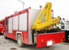 Dongfeng 4X2 Rescue Fire Truck with Crane 5t Sale