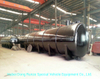 Acid Storage Tank for Oil Fied Chemical Contain Hydrochloric Acid 120cbm Horizontal