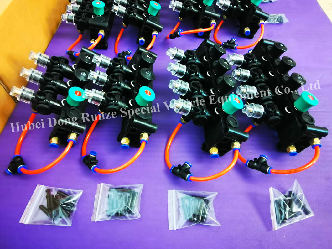 Plastic Pneumatic Control Block Valves for Fuel Tanker (51) Plastic Pneumatic Control Block Valves for Fuel Tanker (51)