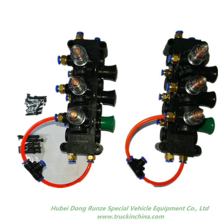 Pneumatic control units valve for fuel tanker (10) Pneumatic control units valve for fuel tanker (10)