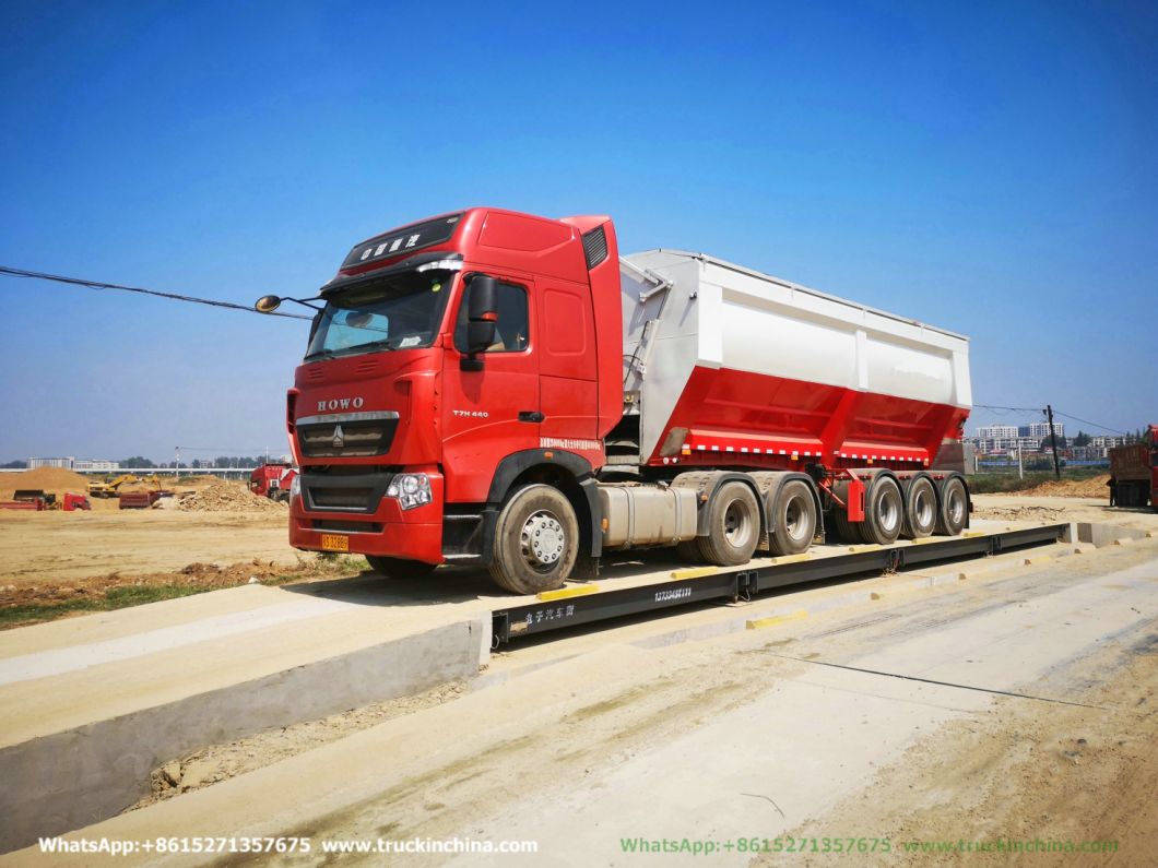 Customizing 24cbm Heavy Duty 3 Axle Side Tipper Trailer