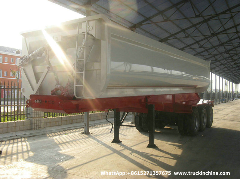 Customizing 22cbm 3 Axle Side Tipper Trailer (BPW Axles U-shape)