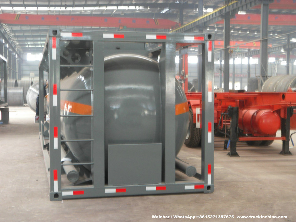 Class 3 Toxic Chemical Isotank (30FT Tank Container) for Trichlorosilane Sihcl3 Sicl4 Ticl4 Pcl3 25cbm-30cbm