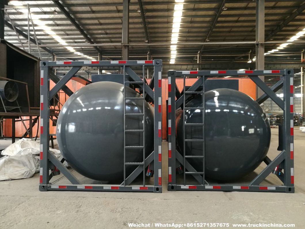 Customized Tank Container Sulfuric Acid Isotank (H2SO4 tank container) 20FT, 30FT 15m3-20m3